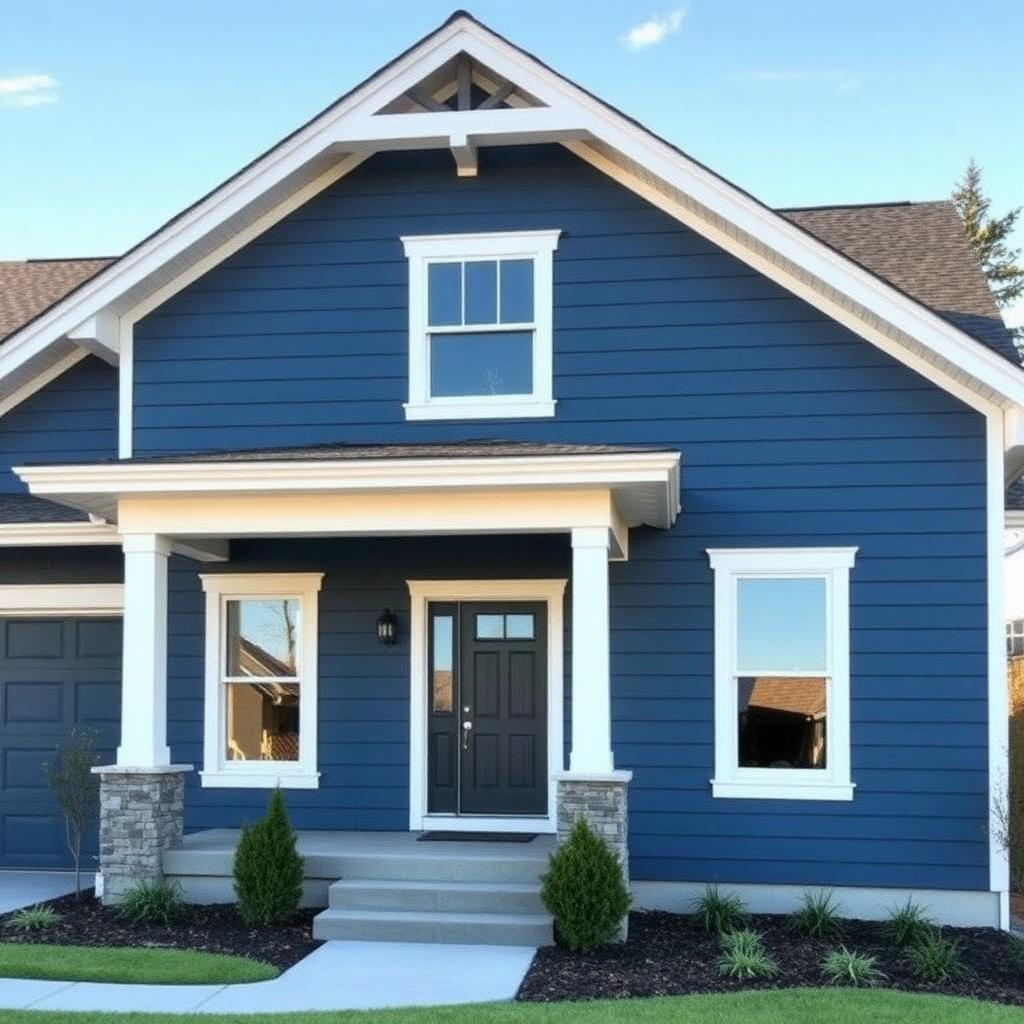 Windows integrated with new siding and trim